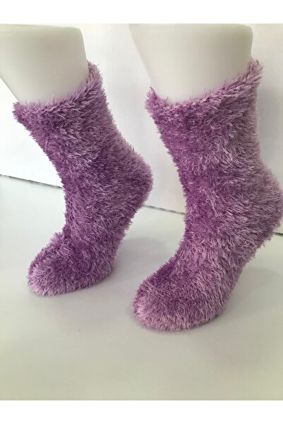 Ebrar Çeyiz Lila Yumoş Çorap
