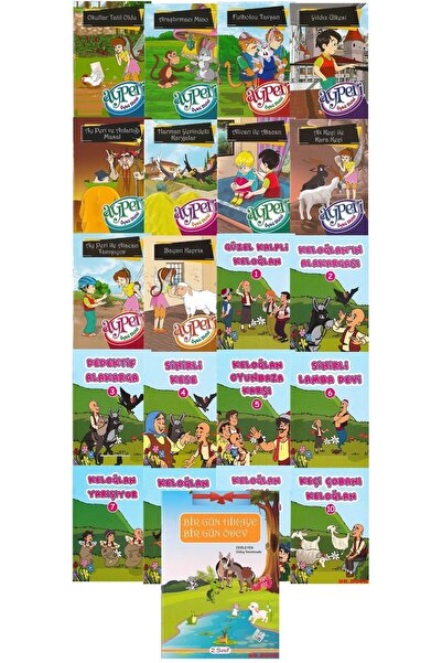 Dr.BOOK 2.sınıf Hikaye Kitabı Seti 20 Kitap Birgün Hikaye Birgün Ödev Ilave