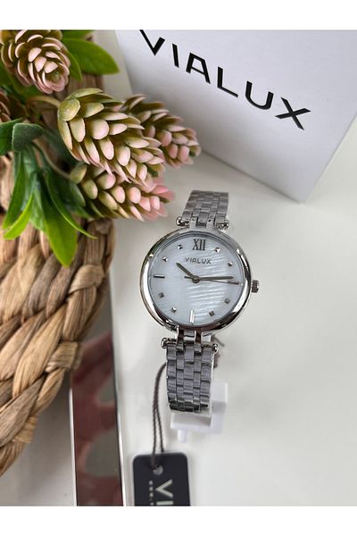 Vialux Steel Women's Wristwatch Waterproof