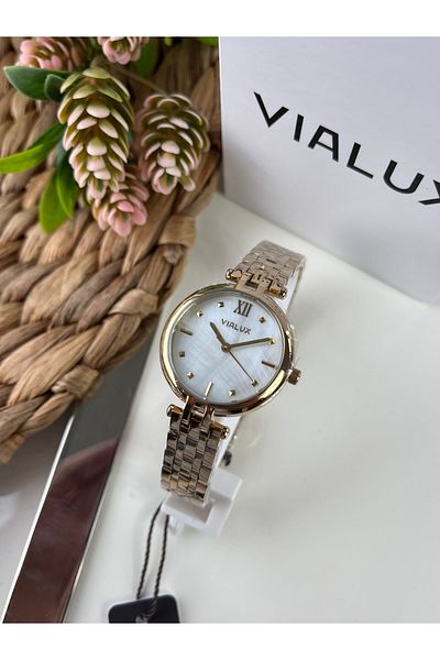 Vialux Steel Women's Wristwatch Waterproof