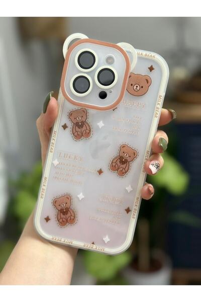 Go Aksesuar Iphone 14 Pro Ayıcık Tasarımlı Kılıf