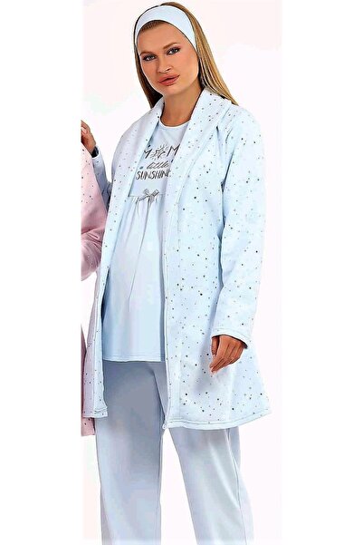 Baha Sabahlıklı Loğusa Pijama Takımı Yeni Sezon