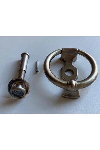 BİRDAL Saten Taktak + Saten Kapı Dürbünü 50 * 90 Ölçüde. Delik Çapı 1.5 Cm Ol...