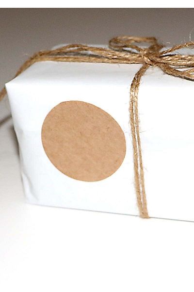 Vice Kraft Price / Gift Tag / 30 Pieces Round Adhesive (5 CM)