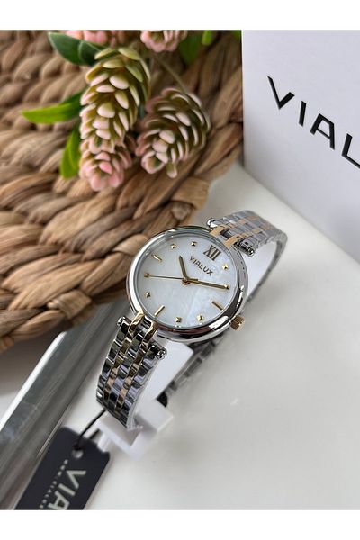 Vialux Steel Women's Wristwatch Waterproof