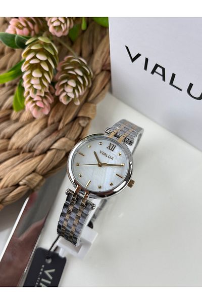 Vialux Steel Women's Wristwatch Waterproof