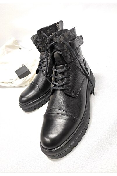 Of&Off Erkek Hakiki Deri Postal