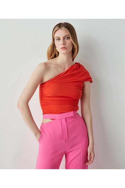 İpekyol Blouse - Red - Fitted