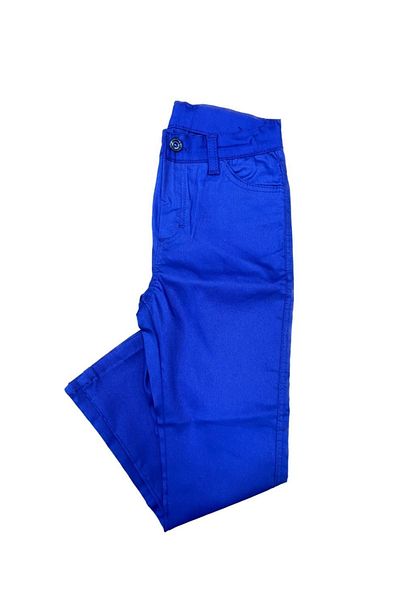 FATELLA Unisex Children 23 April 29 October 19 May Demonstration School Graduation Saks Blue Trousers
