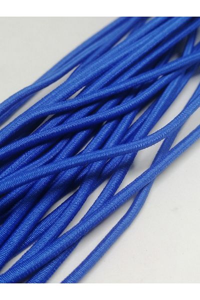 Firebird Takı Aksesuar Ve Kamp Malzemeleri Λαστιχένια κλωστή 3 mm Σκούρο Μπλε Χρώμα 10 μέτρα