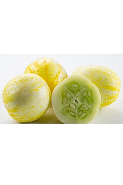 Tohum Dünyası 10 Adet Kristal Limon Salatalık Tohumu- Geleneksel