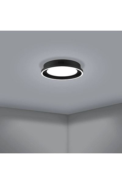 Eglo 900601   Indoor " Calagrano " Black Color Cast Steel Led Ceiling Lamp Ip20 Max: 11,5W;10W Diameter