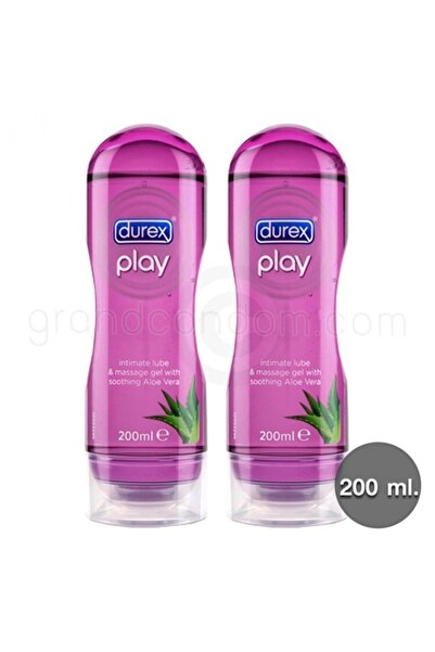 Durex Play Hassas Aloe Vera Kayganlaştırıcı & Masaj Jeli 200ml x 2 Adet