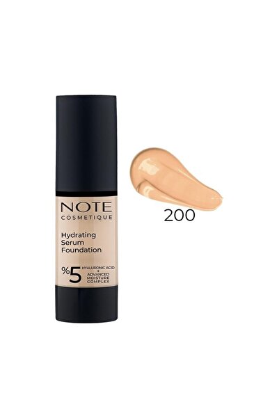 NOTE Hydrating Serum Hyaluronik Asit Fondöten 200