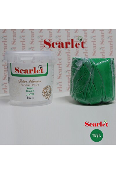 scarlet Şeker Hamuru Yeşil 1kg