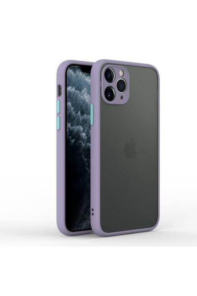 mooodcase Iphone 14 Pro Max Uyumlu Kamera Korumalı Buzlu Şeffaf Lüx Telefon Kılıfı Mchzr