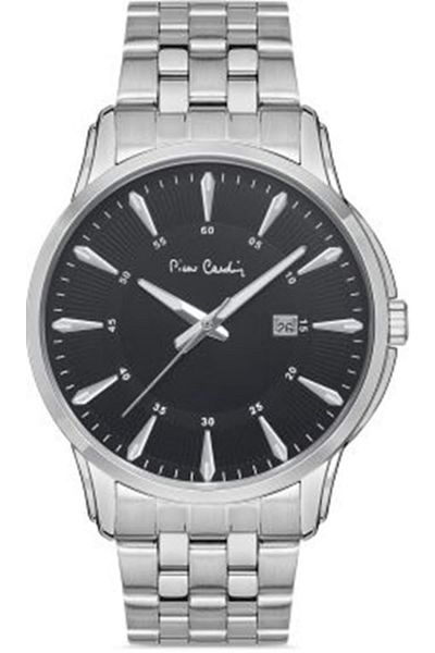 Pierre Cardin 800211F101 Steel Cord Men's Wristwatch 30 Mt Waterproof