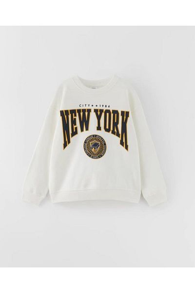 İNCİNURKİDS Суитшърт с щампа New York New79