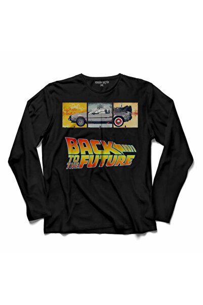 Kendim Seçtim Povratak u budućnost Logo 3 majica sa dugim rukavima