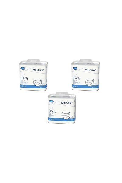Hartmann Hartman Molicare Size L Absorbent Panty Diapers 20 Packs 3 Packs 60 Pieces