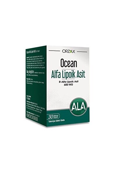 Ocean Orzax Alfa Lipoik Asit 600 mg 30 Tablet