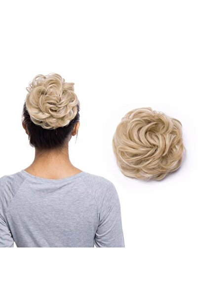 Fenomen Peruk Καραμέλα Χρωματιστή Κεντημένη Κόμπος Μαλλιών - Extra Elegance