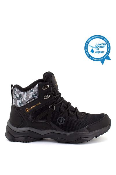 Hammer Jack 101 21752-m Waldo 22k Ανδρικές Δερμάτινες Μπότες Μαύρες
