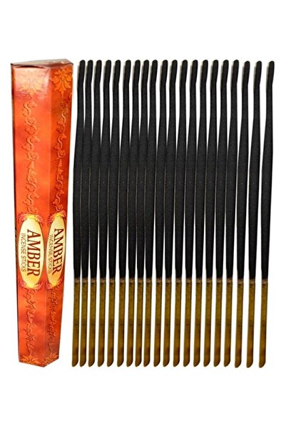 ENJOY SHOP Amber Kokulu Organik 20 Adet Çubuk Tütsü