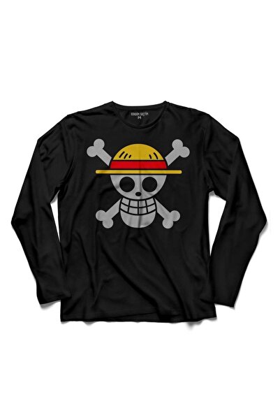 Kendim Seçtim One Piece Slamnati Šešir Novi Svet Računarska Majica Dugih Rukava