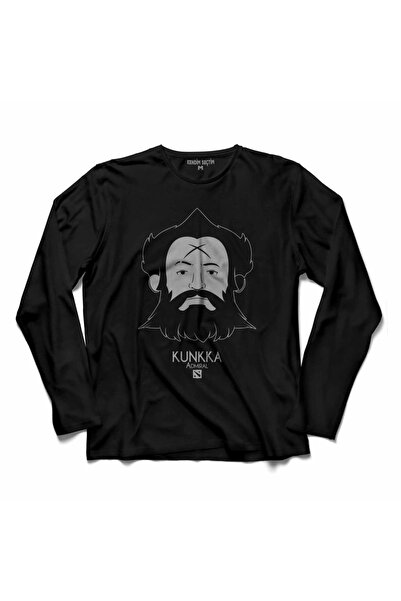 Kendim Seçtim Dota 2 Logo - Admiral Kunkka Sa deznom Majica sa dugim rukavima