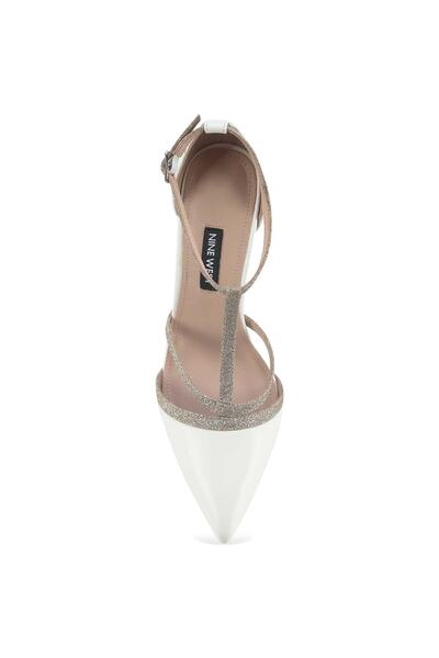 Nine West Neslım 2pr - White Women's Heeled Shoes
