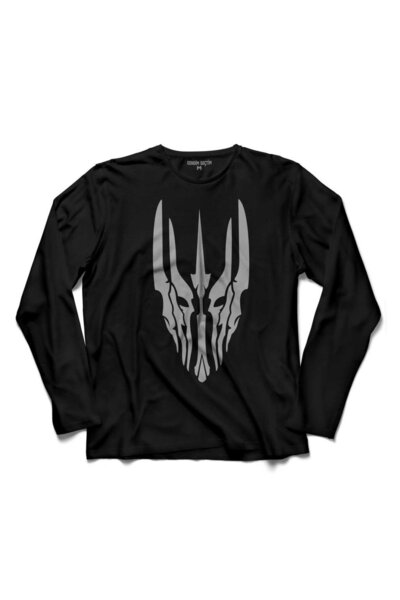 Kendim Seçtim Gospodar prstenova Sauron logo 2 majica sa dugim rukavima