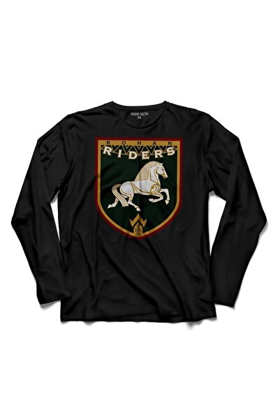 Kendim Seçtim Rohan Riders Majica dugih rukava sa logotipom Gospodara prstenova