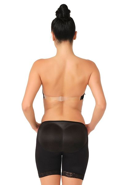 Emay Women's Black Lace Pop Up Corset
