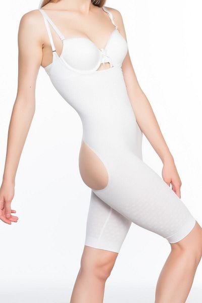 Emay Korse Corset cu piept și spate deschis pentru masaj pentru femei Emay 2038