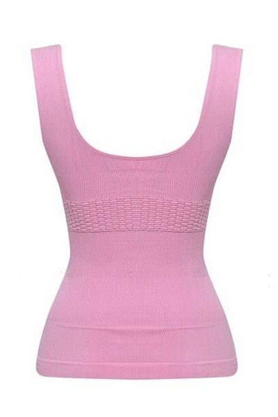 Emay Pink Seamless Recovery Tank Top 5012