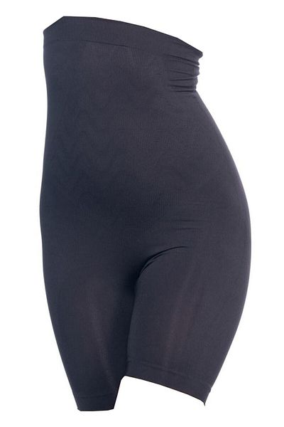 Emay Corset boxer negru cu talie înaltă pentru femei 2077