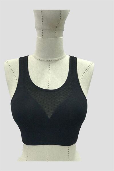 Emay Korse Black 4027 Seamless Tulle Padded Bra Corset