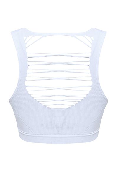Emay Γυναικείο White Gathering Bustier 4051b