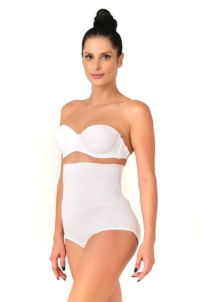 Emay Corset alb cu talie înaltă - Pop Up Model 2005