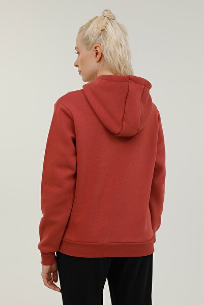 lumberjack W-mıckey Hoodıe 2pr Kiremit Kadın Sweatshirt