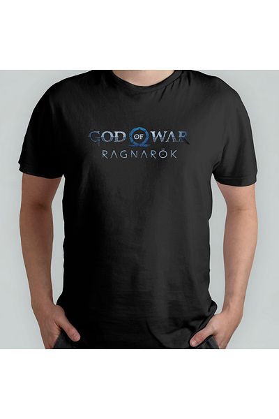 Pixxa God Of War - Ragnarök - Μοντέλο 1 100% βαμβακερό μπλουζάκι με λαιμόκοψη