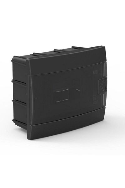 Horoz 12 Piece Flush Mounted Black Fuse Box