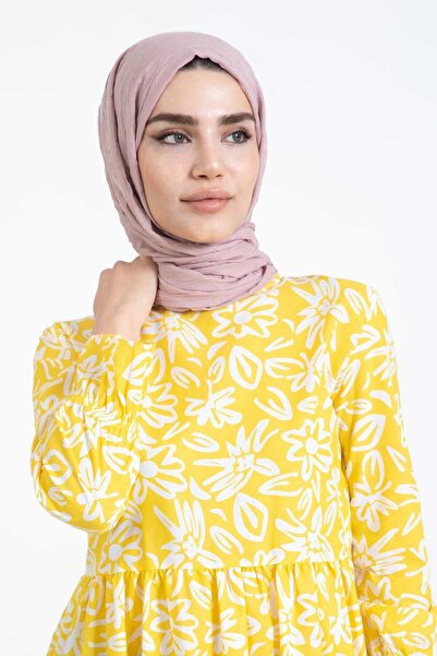 LadyColor Bambu Kraş Şal Pudra