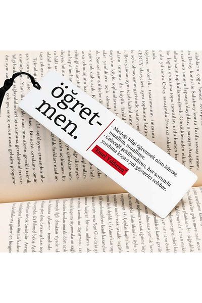 Ege ajans Teacher Word Bookmark with Meaning