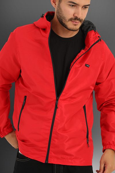 Red shop sports jacket