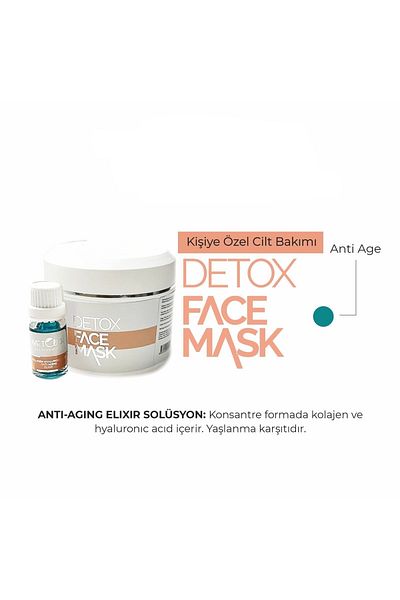 AVE TOUCH Detox Face Mask & Anti-aging Elixir Solution - Anti-Aging Face Care Mask