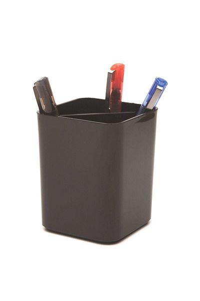 Mas 490 Crystal Pen Holder Cubic Black