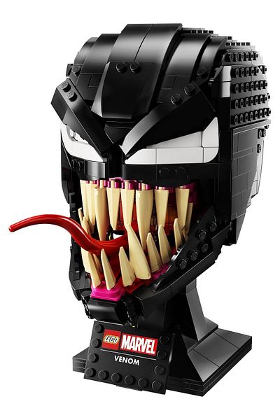 LEGO Spider-Man Venom 76187 Collectable Production for Adults S; Venom incision Model (565 Pieces)