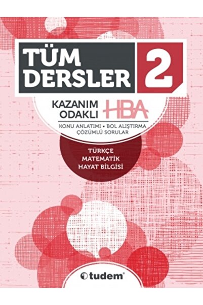 Tudem Yayınları Tudem 2.sınıf Tüm Dersler Konu Anlatımlı Soru Bankası Tudem (...